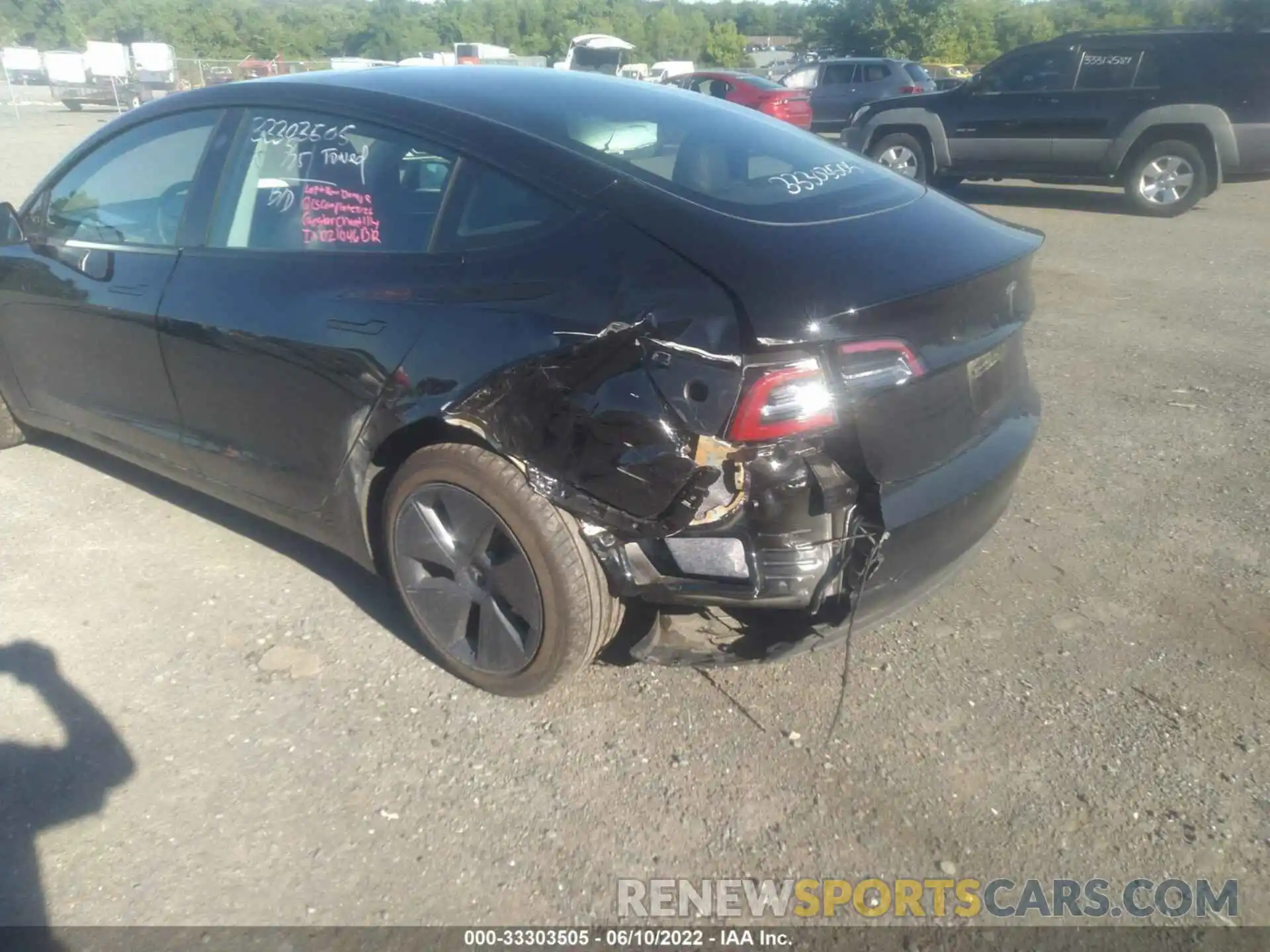 6 Photograph of a damaged car 5YJ3E1EA2MF087512 TESLA MODEL 3 2021