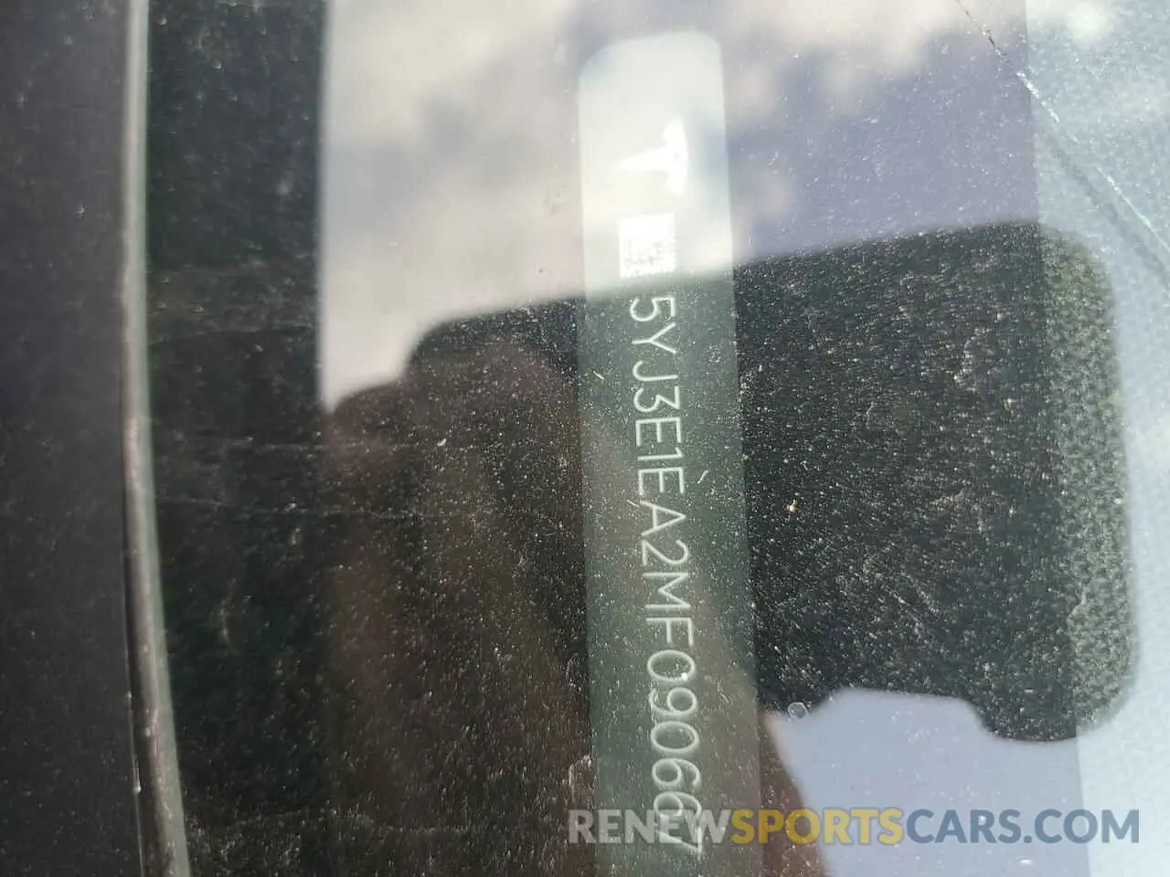 12 Photograph of a damaged car 5YJ3E1EA2MF090667 TESLA MODEL 3 2021