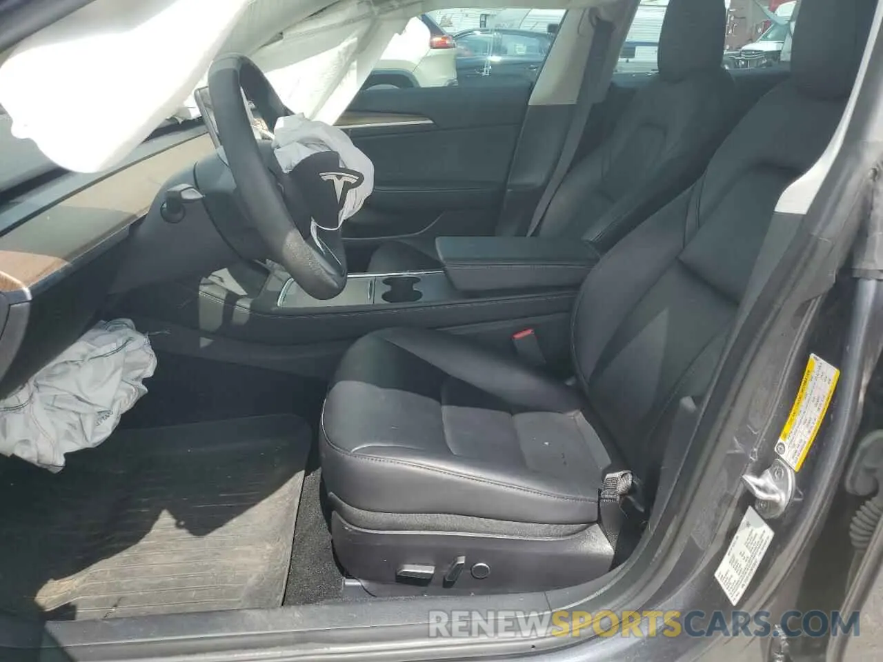 7 Photograph of a damaged car 5YJ3E1EA2MF090667 TESLA MODEL 3 2021