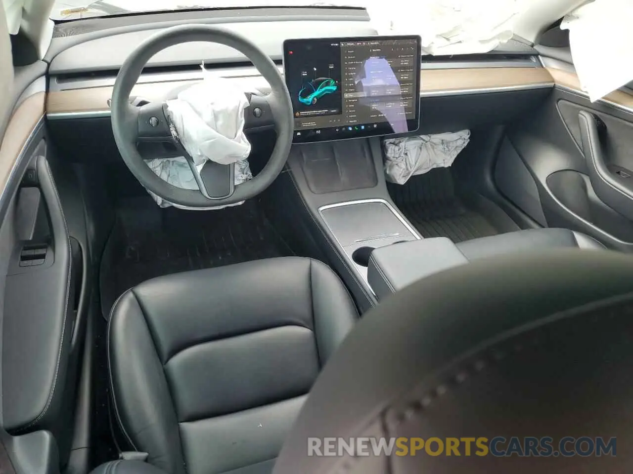 8 Photograph of a damaged car 5YJ3E1EA2MF090667 TESLA MODEL 3 2021