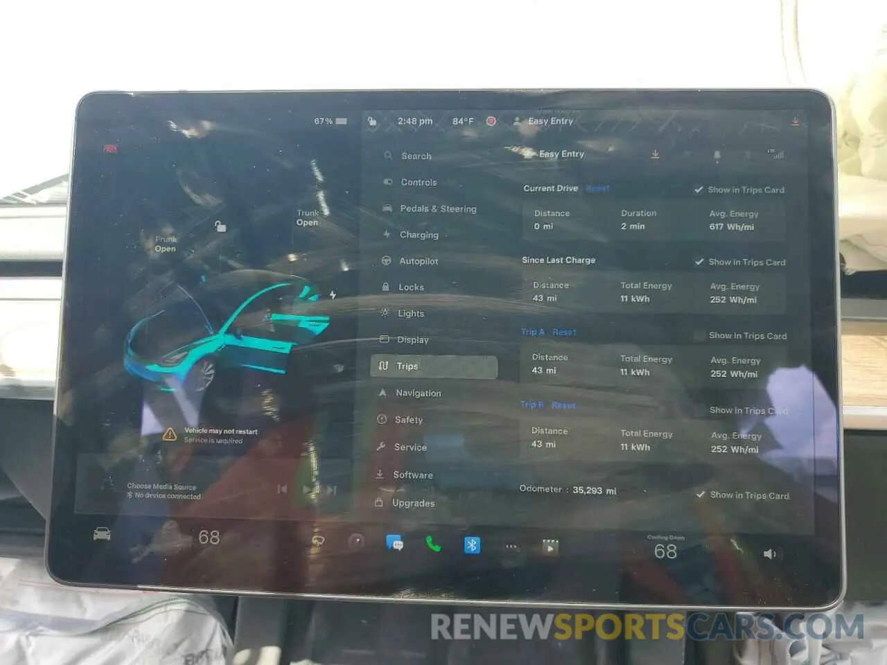 9 Photograph of a damaged car 5YJ3E1EA2MF090667 TESLA MODEL 3 2021