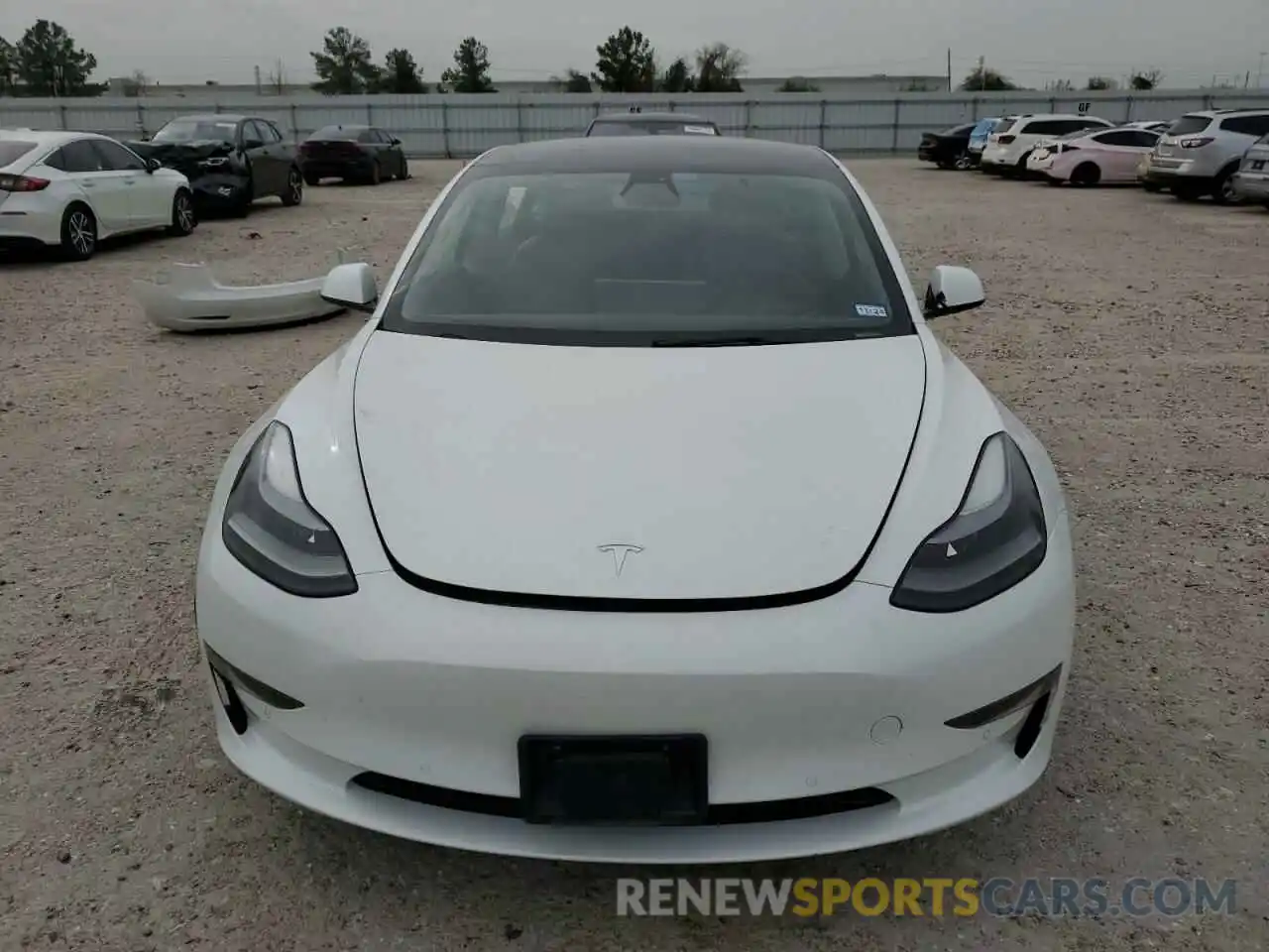 5 Photograph of a damaged car 5YJ3E1EA2MF095139 TESLA MODEL 3 2021