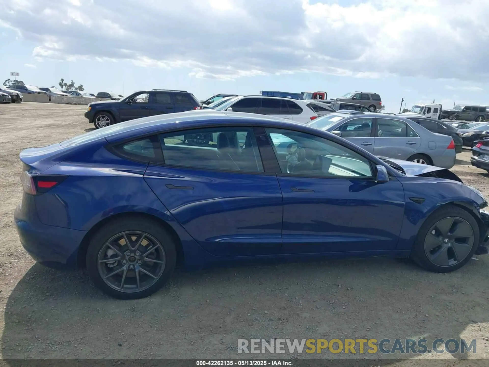 13 Photograph of a damaged car 5YJ3E1EA2MF098459 TESLA MODEL 3 2021