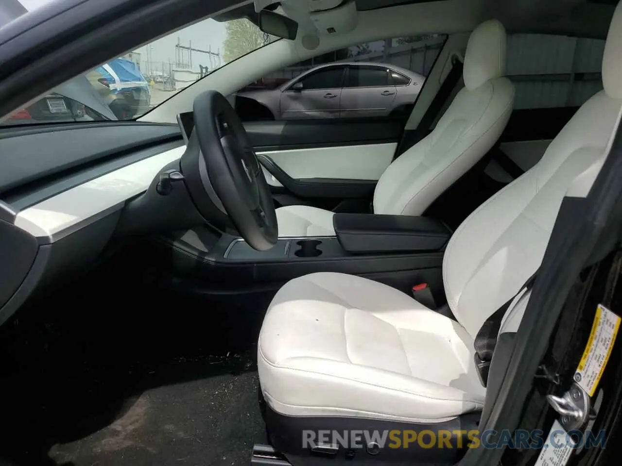 7 Photograph of a damaged car 5YJ3E1EA2MF850760 TESLA MODEL 3 2021