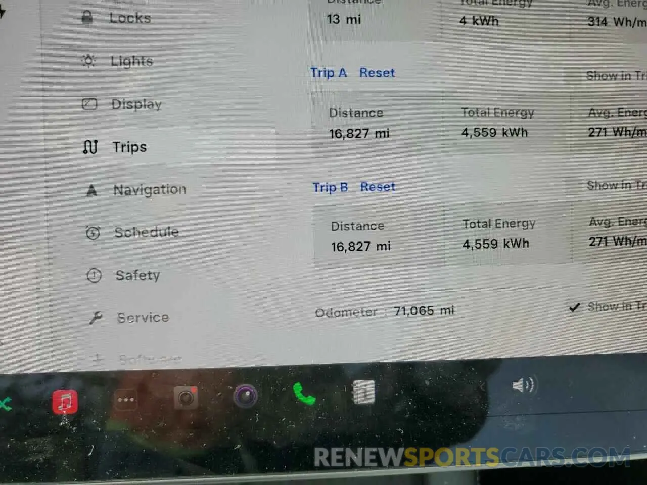 9 Photograph of a damaged car 5YJ3E1EA2MF850760 TESLA MODEL 3 2021