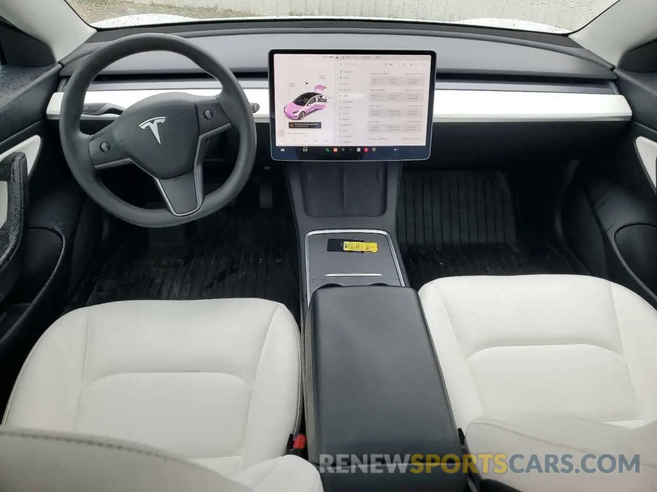 8 Photograph of a damaged car 5YJ3E1EA2MF853870 TESLA MODEL 3 2021