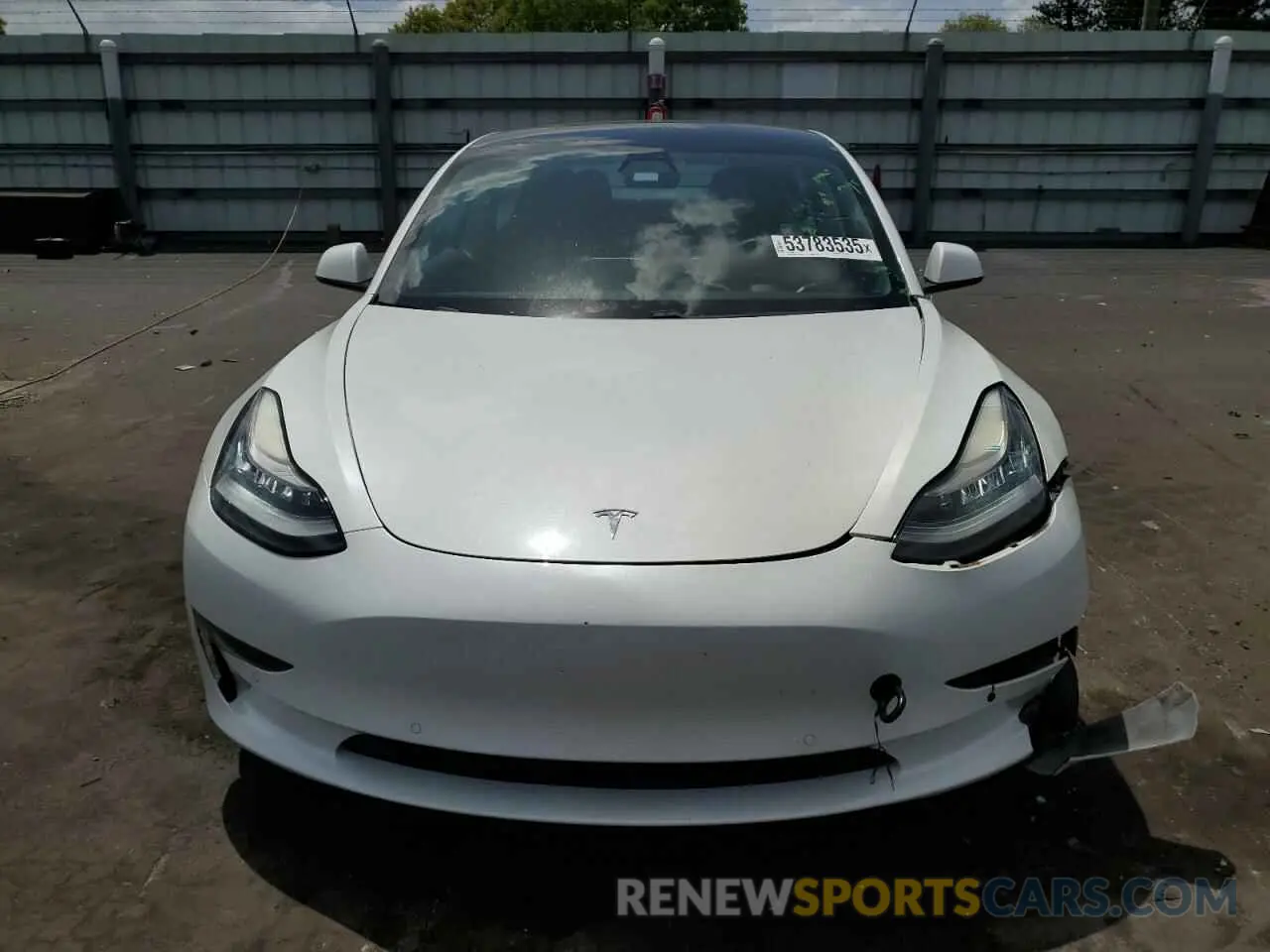 5 Photograph of a damaged car 5YJ3E1EA2MF854713 TESLA MODEL 3 2021