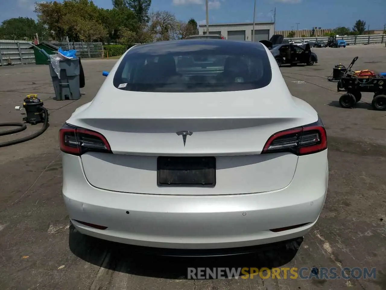 6 Photograph of a damaged car 5YJ3E1EA2MF854713 TESLA MODEL 3 2021
