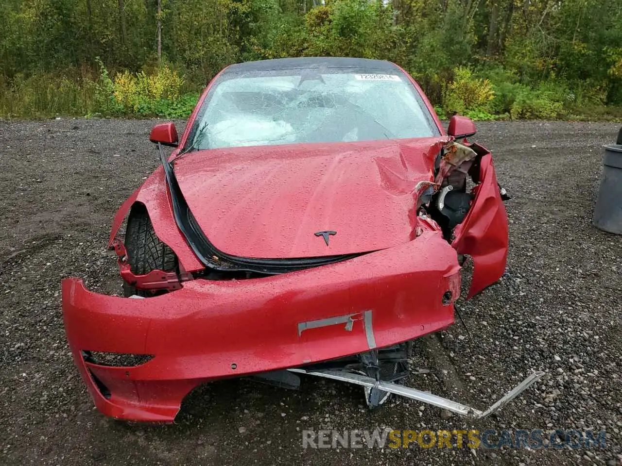 5 Photograph of a damaged car 5YJ3E1EA2MF857448 TESLA MODEL 3 2021
