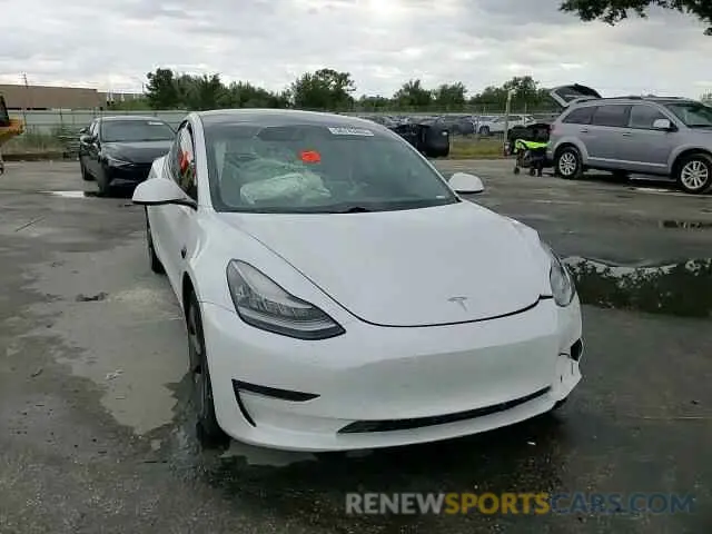 13 Photograph of a damaged car 5YJ3E1EA2MF859832 TESLA MODEL 3 2021