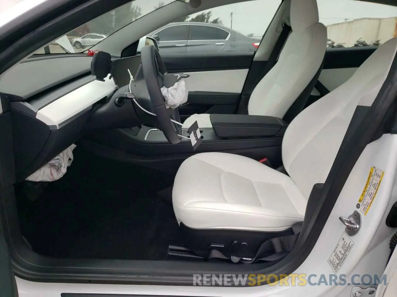 7 Photograph of a damaged car 5YJ3E1EA2MF873424 TESLA MODEL 3 2021