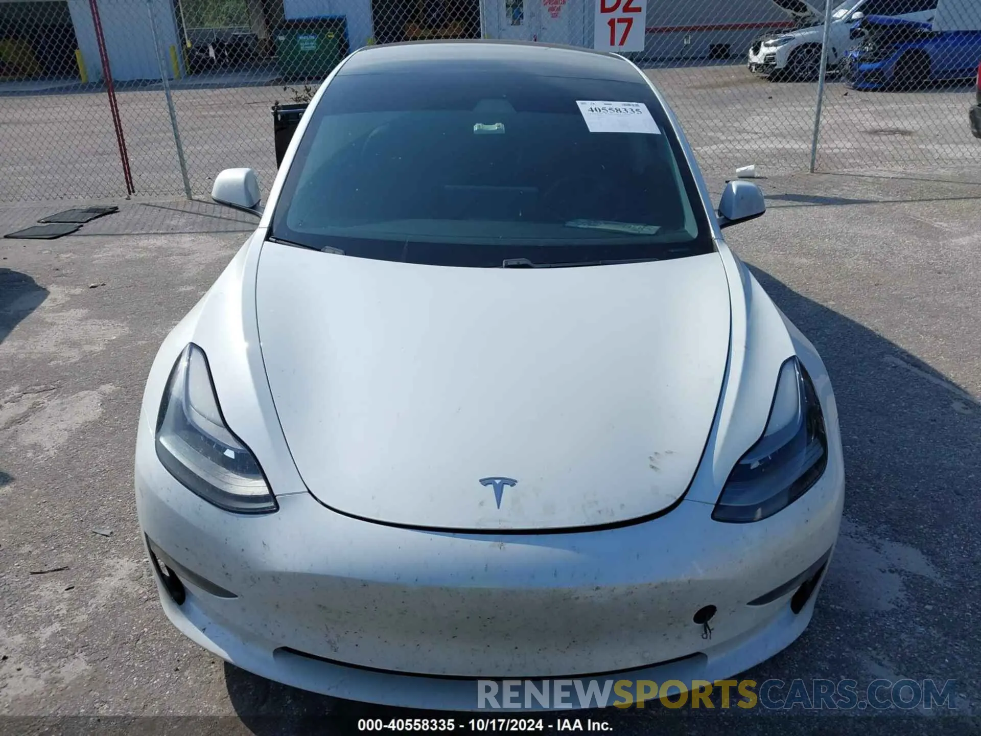 12 Photograph of a damaged car 5YJ3E1EA2MF921195 TESLA MODEL 3 2021