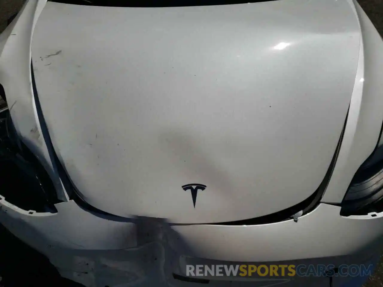 7 Photograph of a damaged car 5YJ3E1EA2MF927787 TESLA MODEL 3 2021