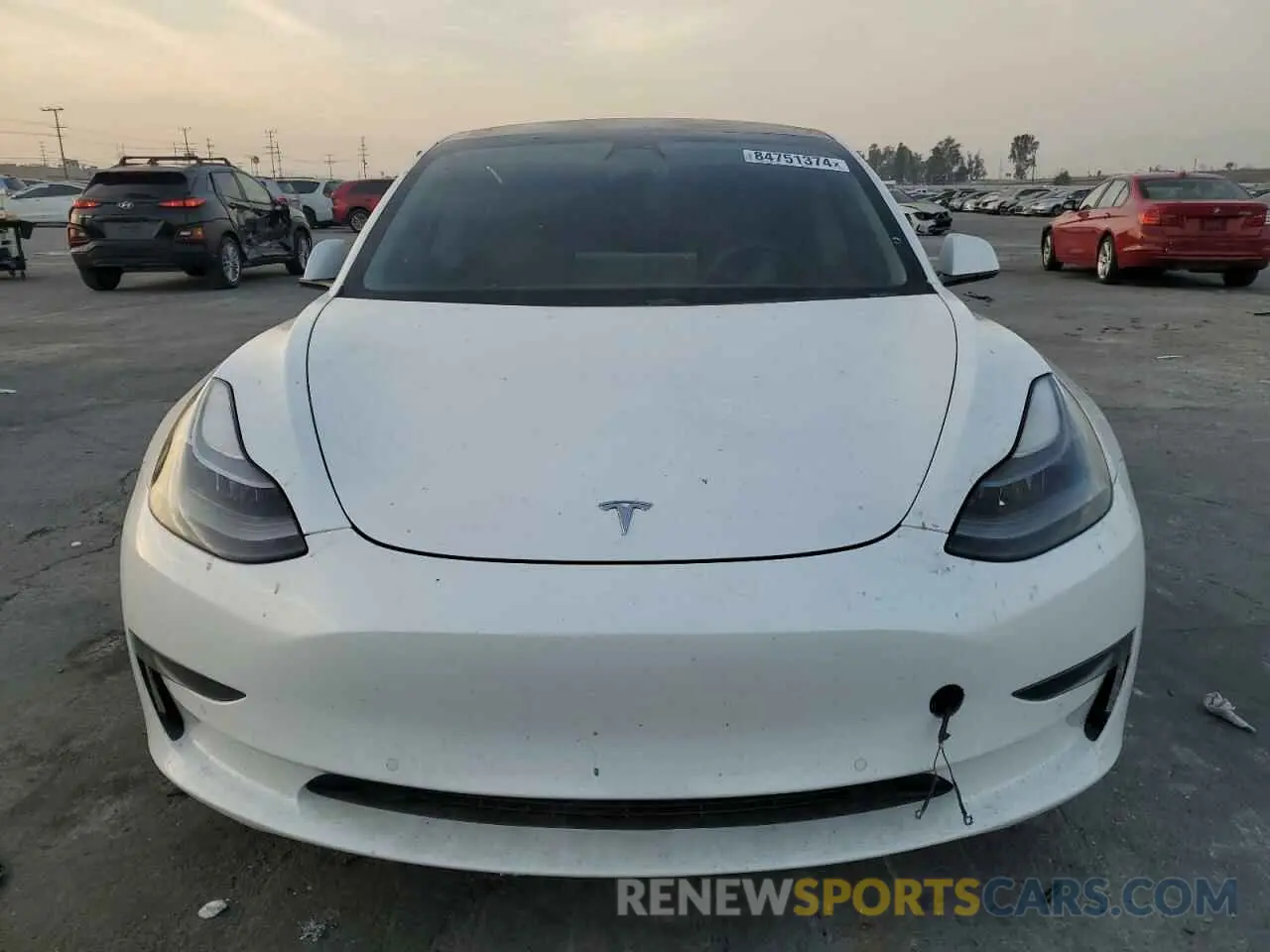 5 Photograph of a damaged car 5YJ3E1EA2MF940376 TESLA MODEL 3 2021