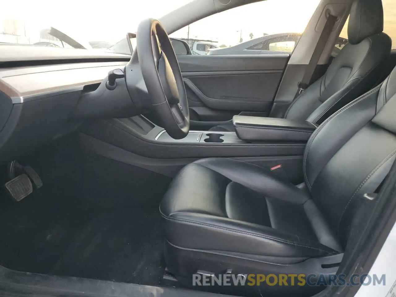 7 Photograph of a damaged car 5YJ3E1EA2MF940376 TESLA MODEL 3 2021