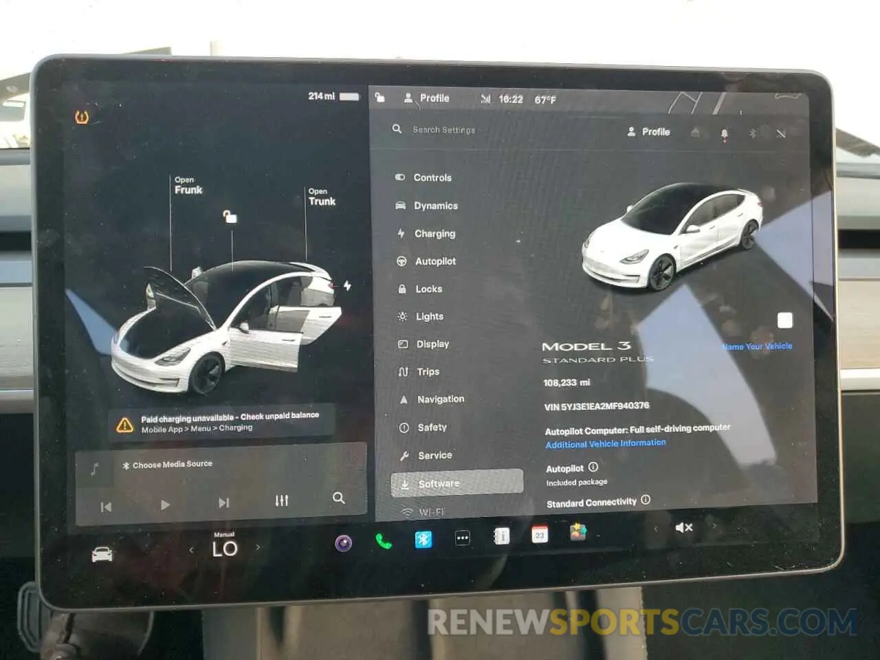 9 Photograph of a damaged car 5YJ3E1EA2MF940376 TESLA MODEL 3 2021
