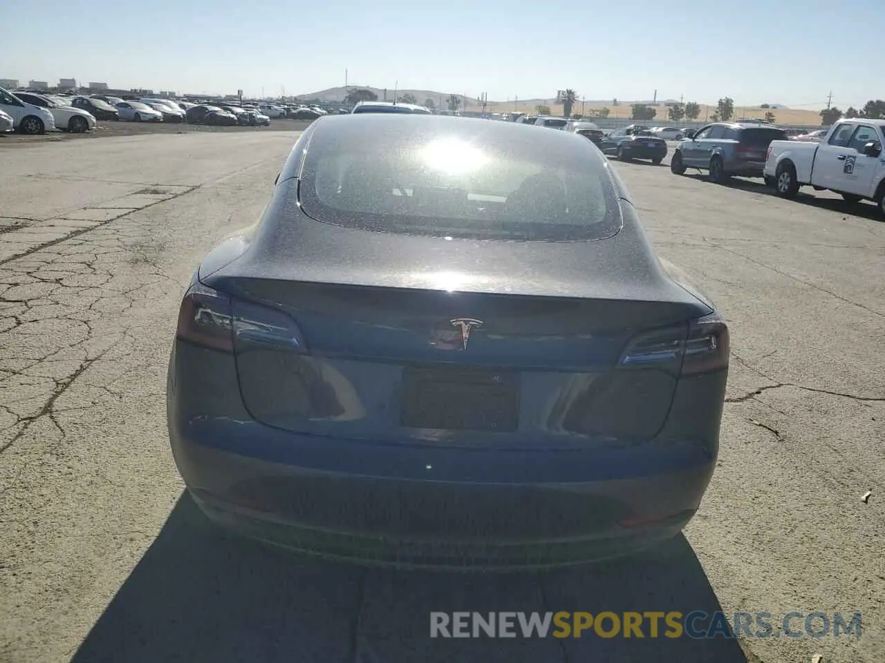 6 Photograph of a damaged car 5YJ3E1EA2MF942712 TESLA MODEL 3 2021