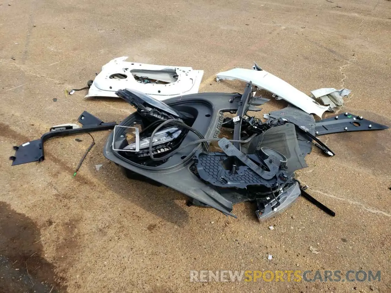 12 Photograph of a damaged car 5YJ3E1EA2MF965357 TESLA MODEL 3 2021