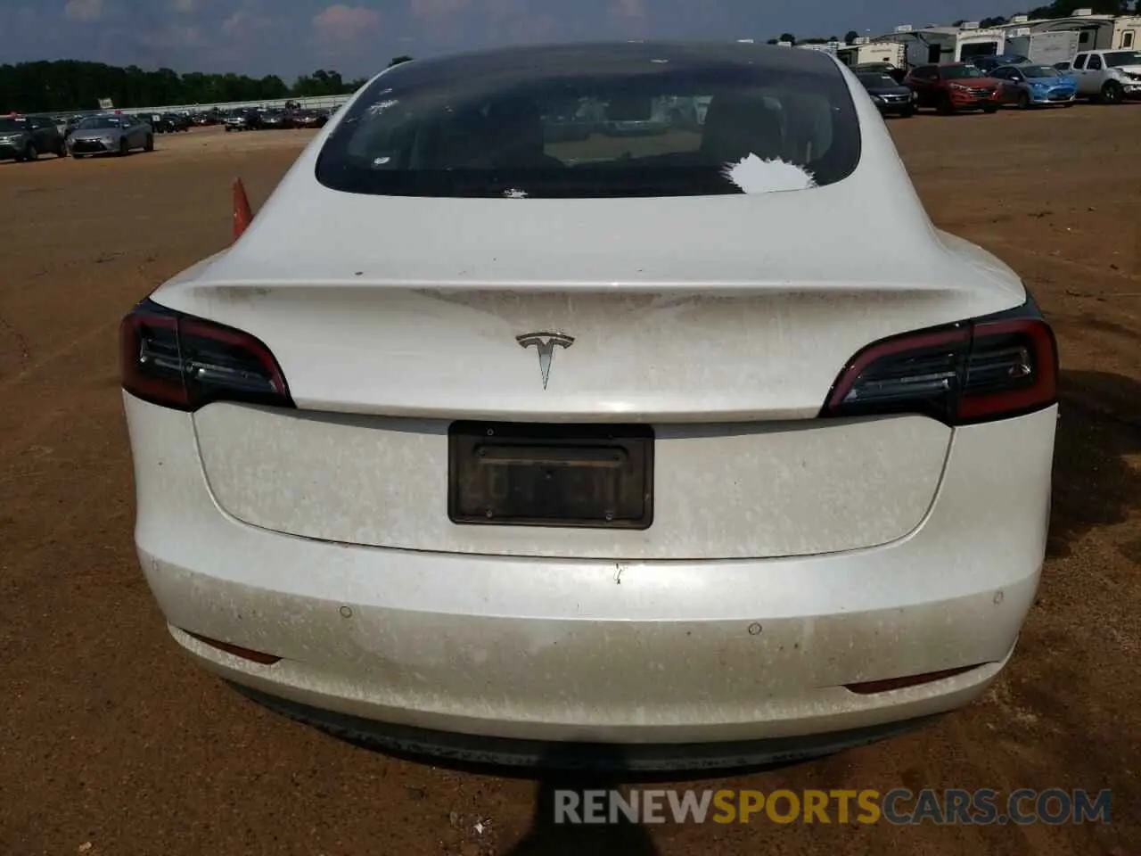 6 Photograph of a damaged car 5YJ3E1EA2MF965357 TESLA MODEL 3 2021