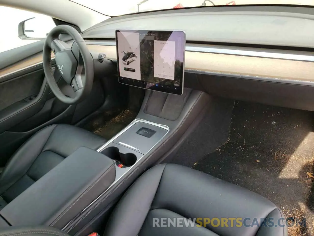 8 Photograph of a damaged car 5YJ3E1EA2MF965357 TESLA MODEL 3 2021