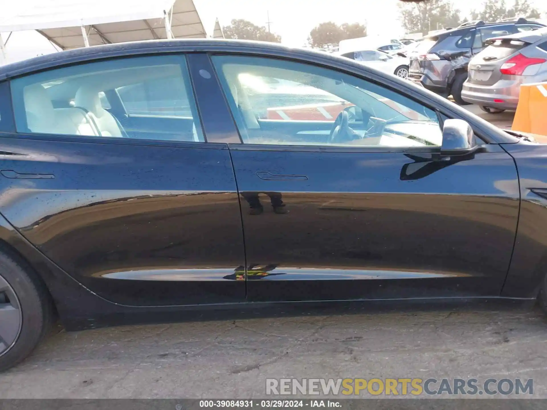 12 Photograph of a damaged car 5YJ3E1EA2MF987259 TESLA MODEL 3 2021