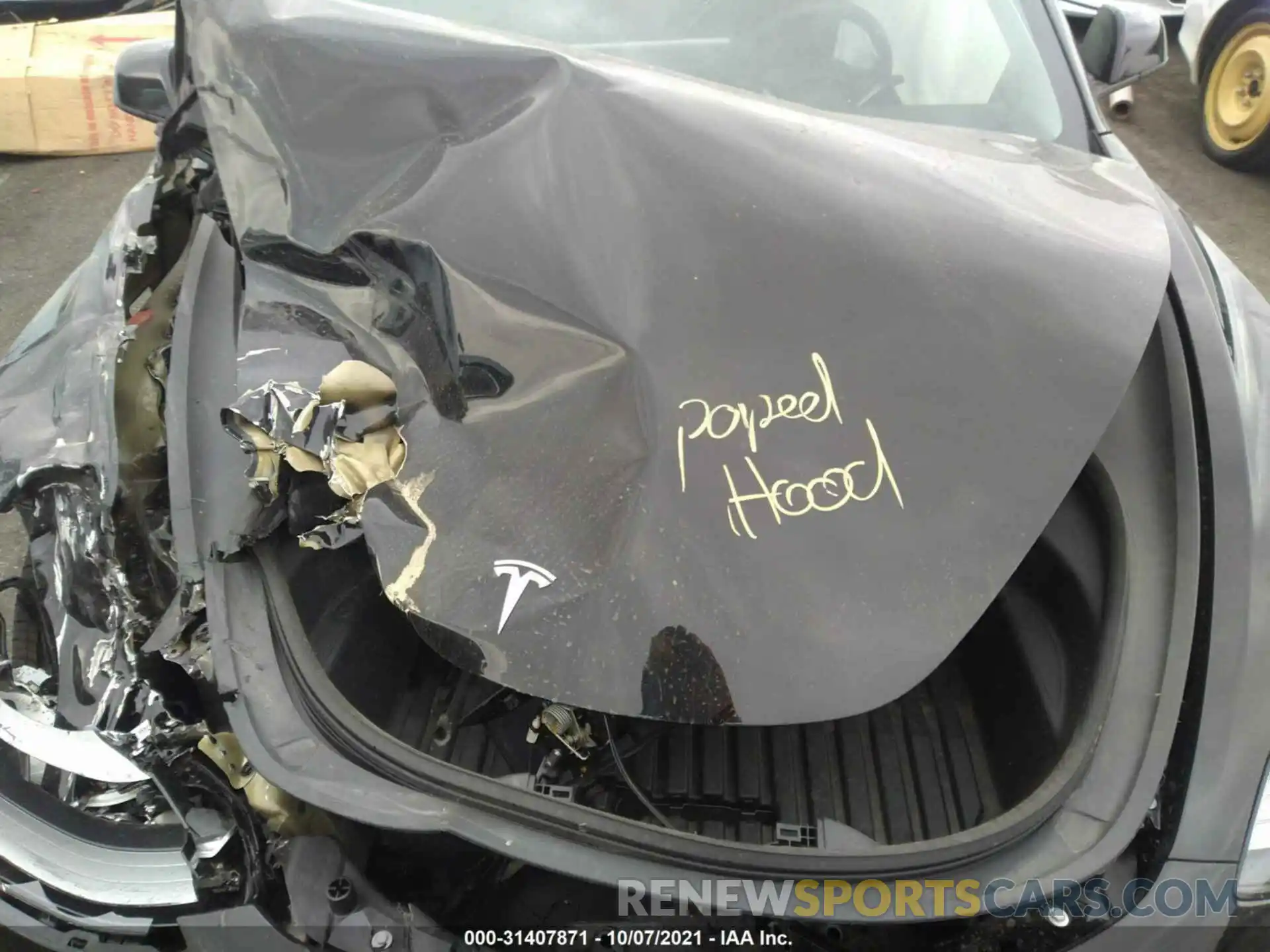 10 Photograph of a damaged car 5YJ3E1EA3MF002760 TESLA MODEL 3 2021