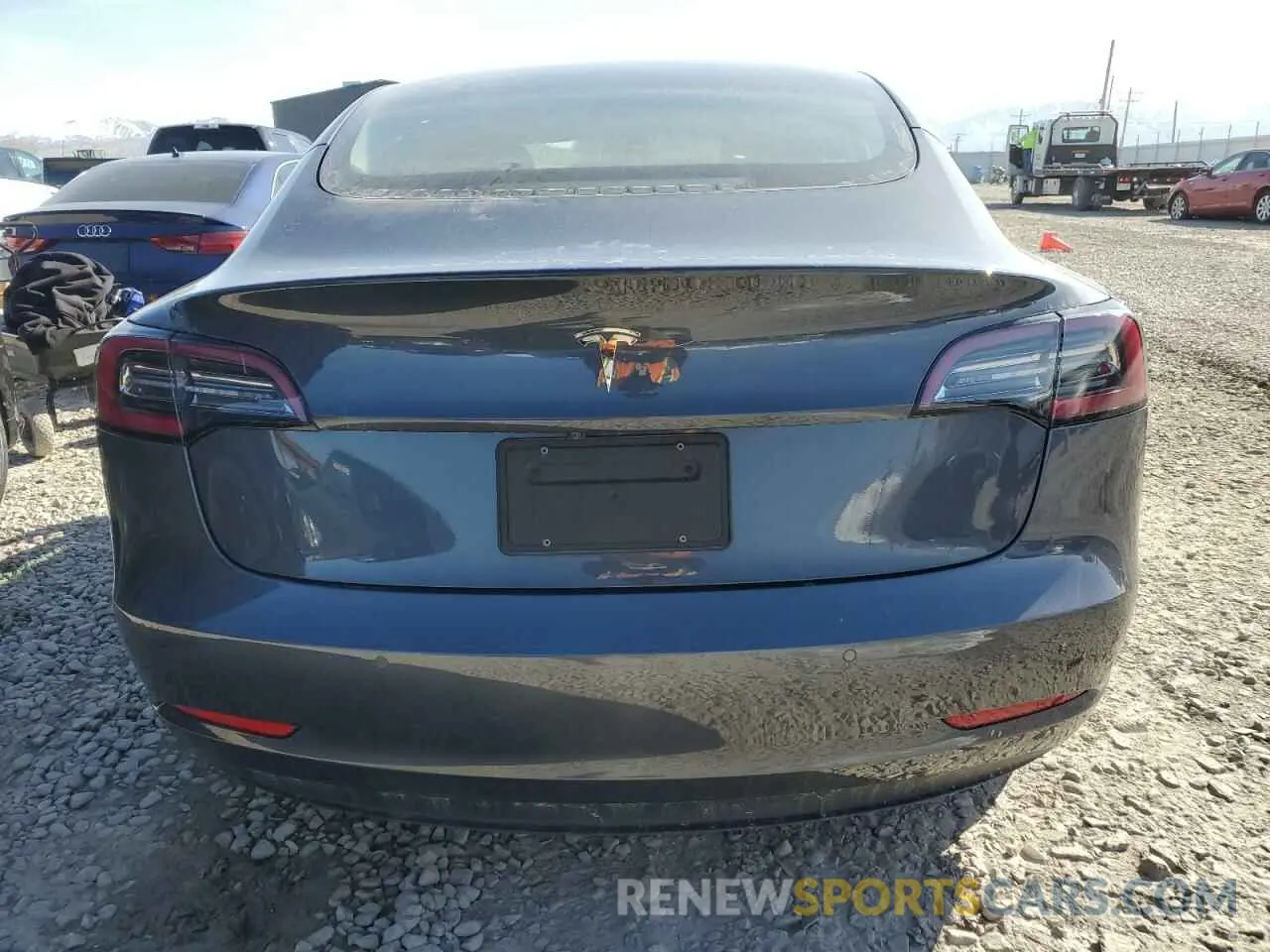 6 Photograph of a damaged car 5YJ3E1EA3MF017176 TESLA MODEL 3 2021
