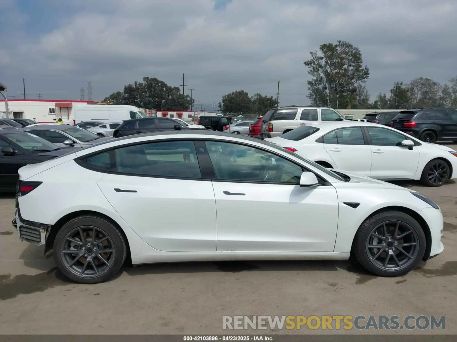 14 Photograph of a damaged car 5YJ3E1EA3MF054115 TESLA MODEL 3 2021