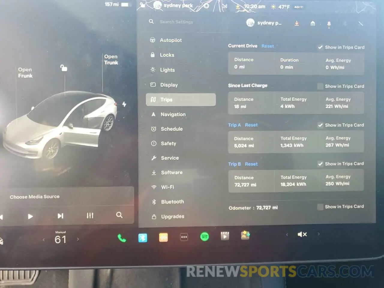 9 Photograph of a damaged car 5YJ3E1EA3MF058679 TESLA MODEL 3 2021