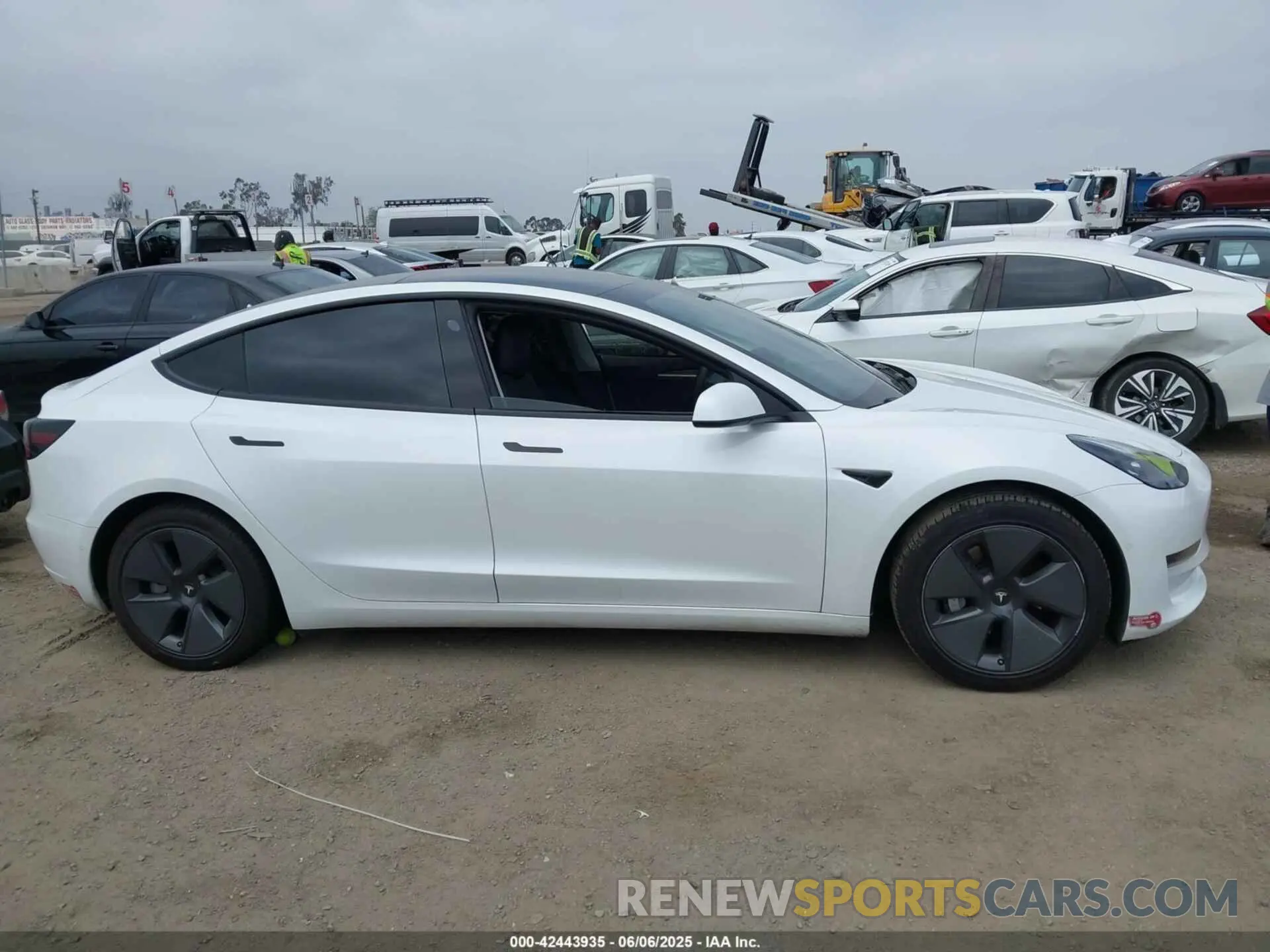 12 Photograph of a damaged car 5YJ3E1EA3MF072520 TESLA MODEL 3 2021
