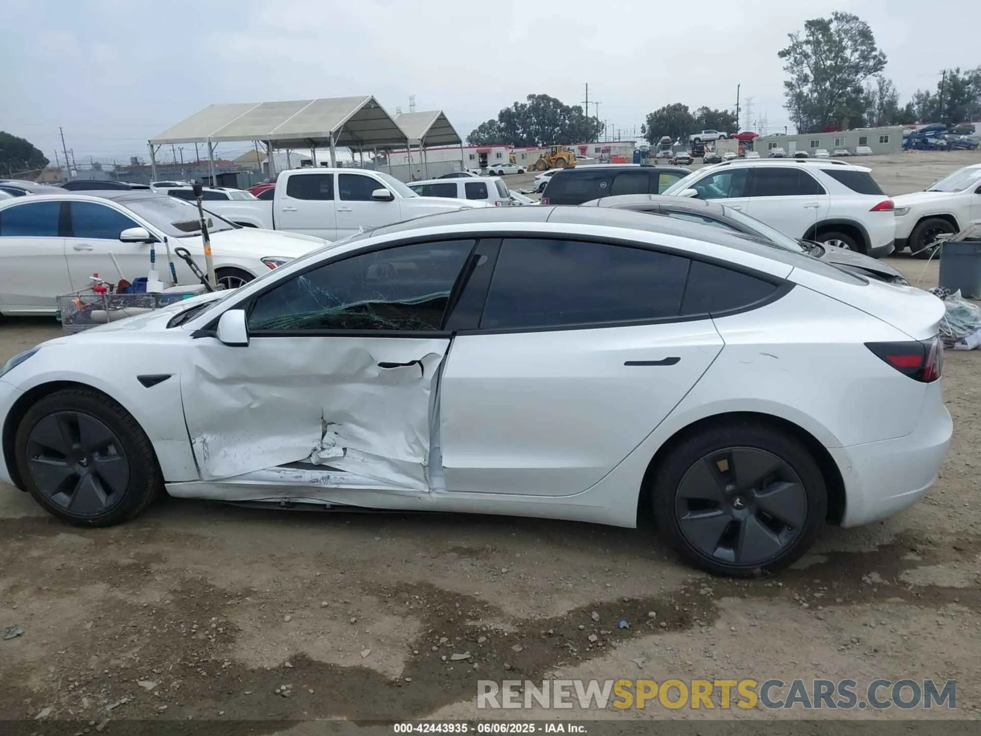 13 Photograph of a damaged car 5YJ3E1EA3MF072520 TESLA MODEL 3 2021