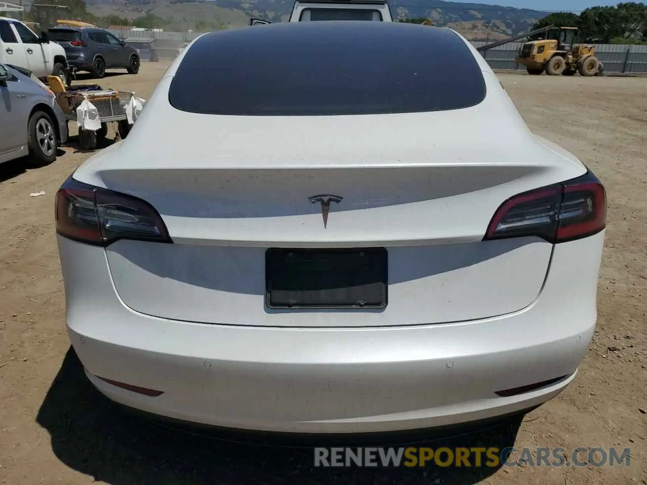 6 Photograph of a damaged car 5YJ3E1EA3MF074879 TESLA MODEL 3 2021