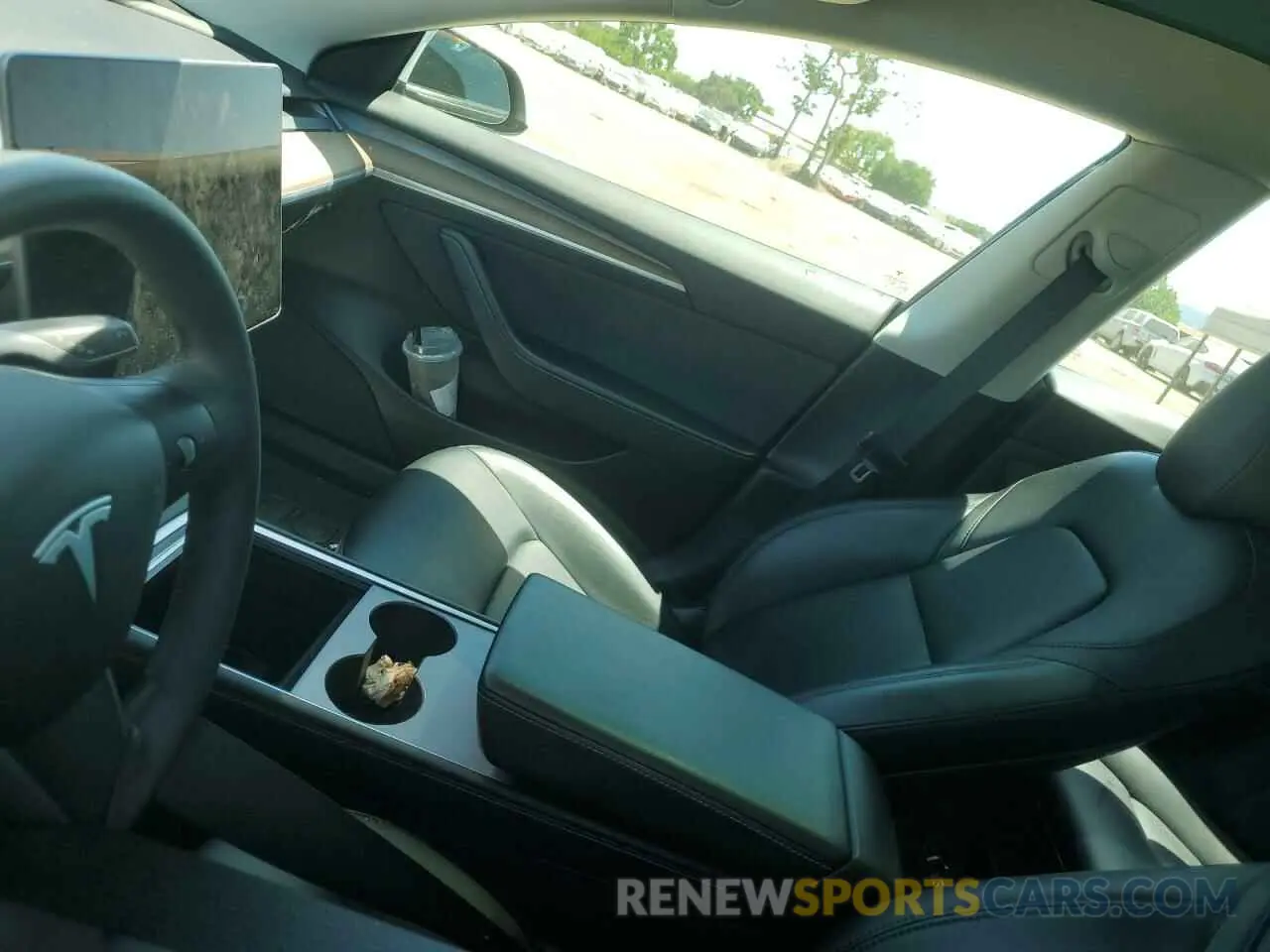 9 Photograph of a damaged car 5YJ3E1EA3MF074879 TESLA MODEL 3 2021