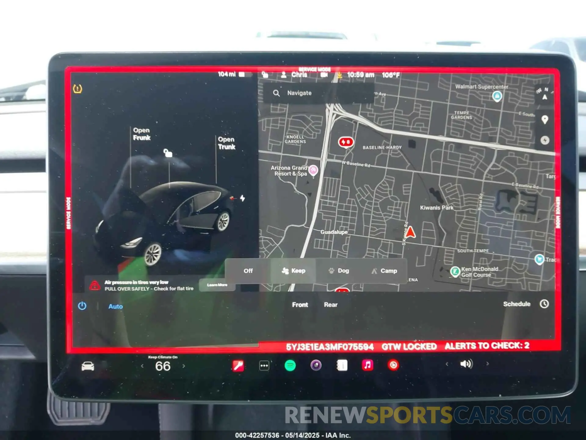 17 Photograph of a damaged car 5YJ3E1EA3MF075594 TESLA MODEL 3 2021