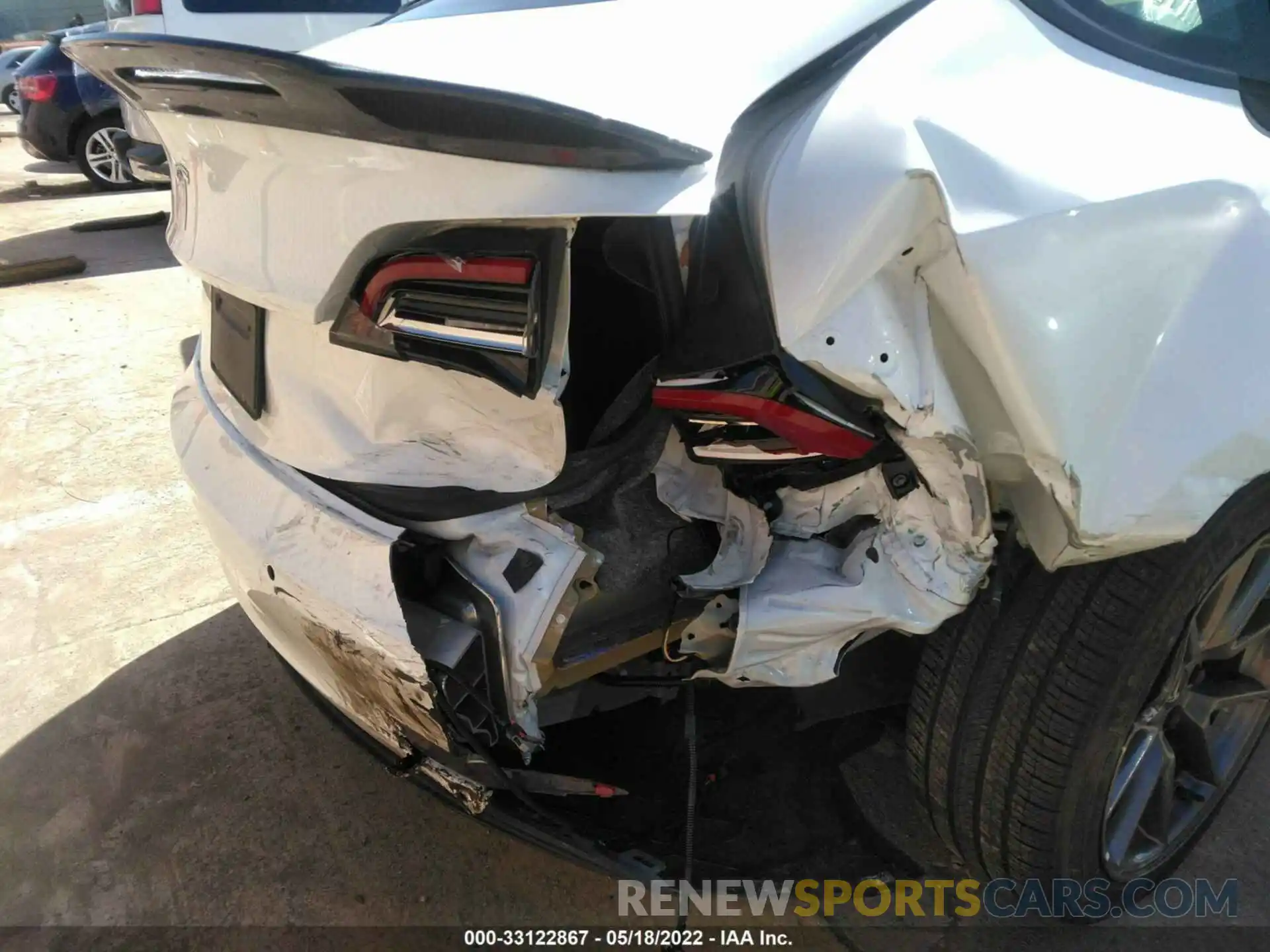 6 Photograph of a damaged car 5YJ3E1EA3MF076065 TESLA MODEL 3 2021