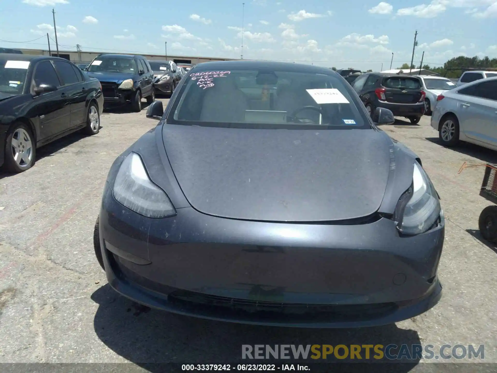 10 Photograph of a damaged car 5YJ3E1EA3MF084540 TESLA MODEL 3 2021