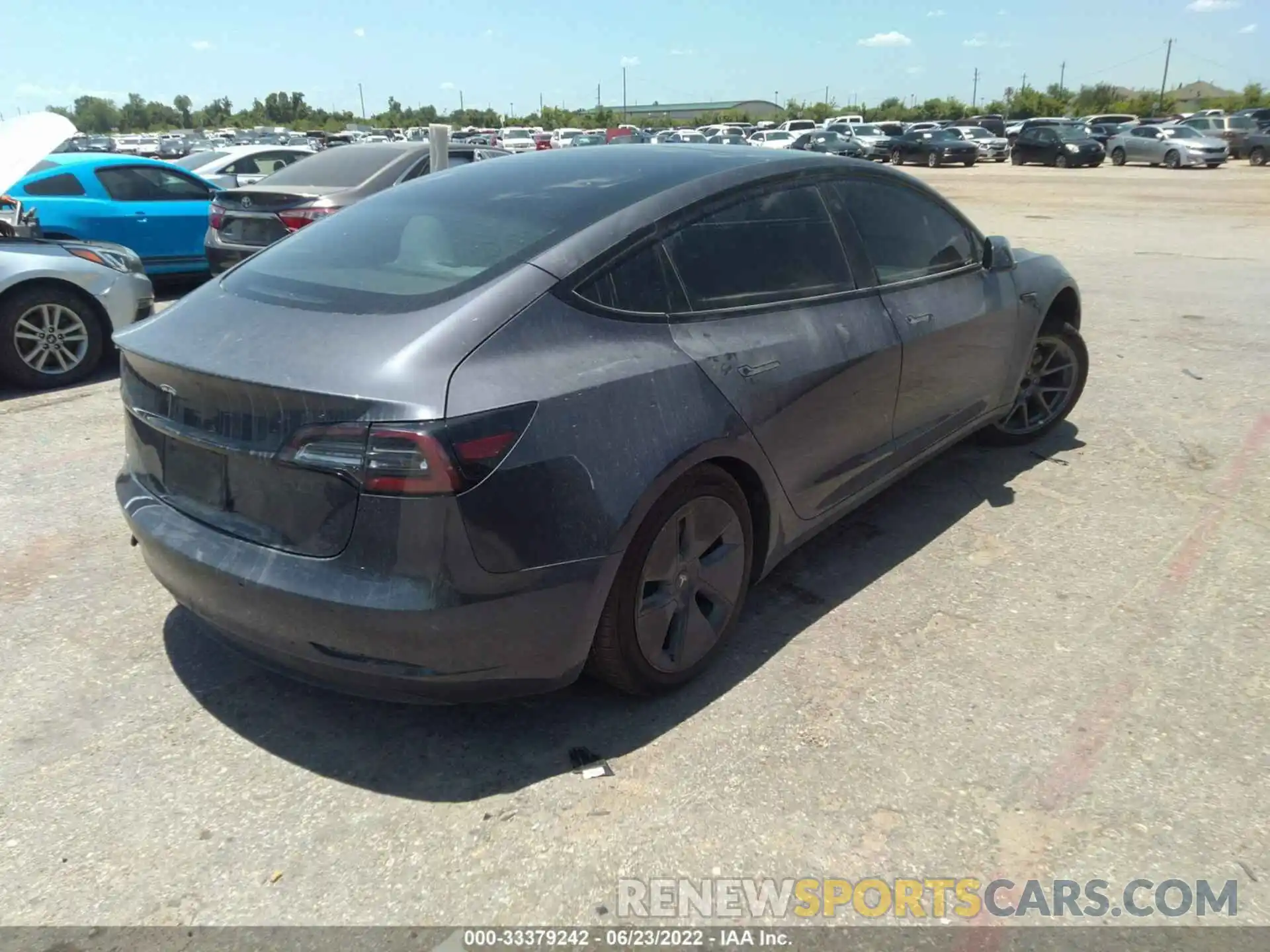 4 Photograph of a damaged car 5YJ3E1EA3MF084540 TESLA MODEL 3 2021