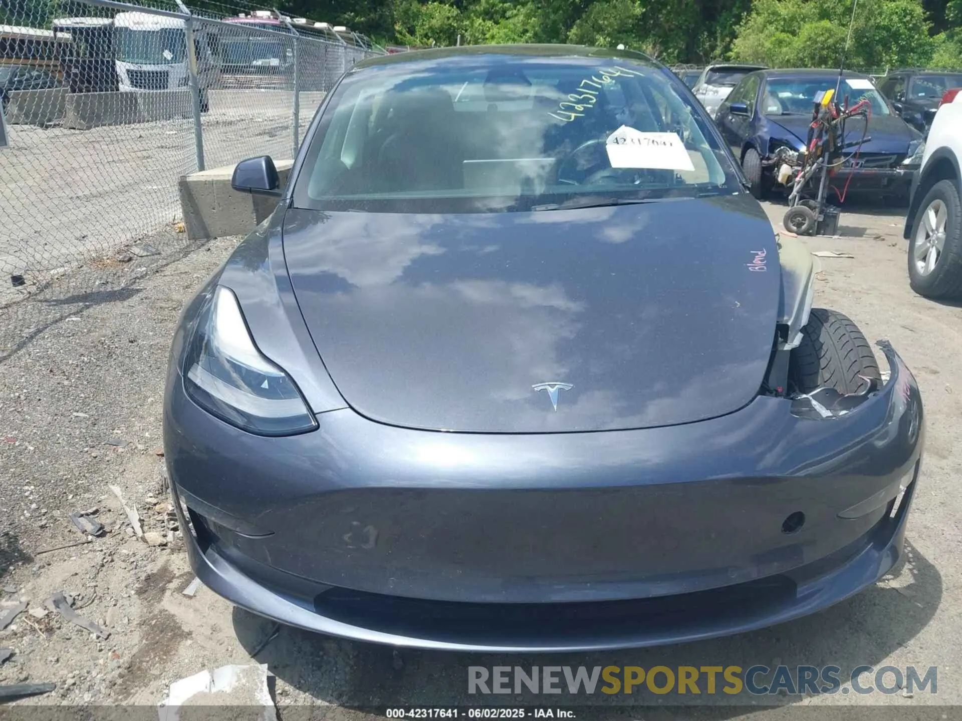 13 Photograph of a damaged car 5YJ3E1EA3MF086885 TESLA MODEL 3 2021