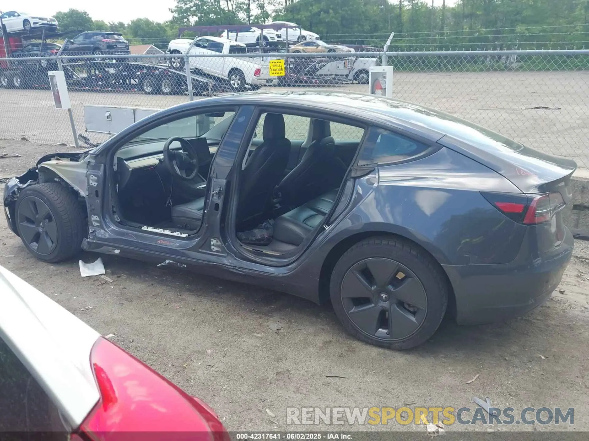 15 Photograph of a damaged car 5YJ3E1EA3MF086885 TESLA MODEL 3 2021