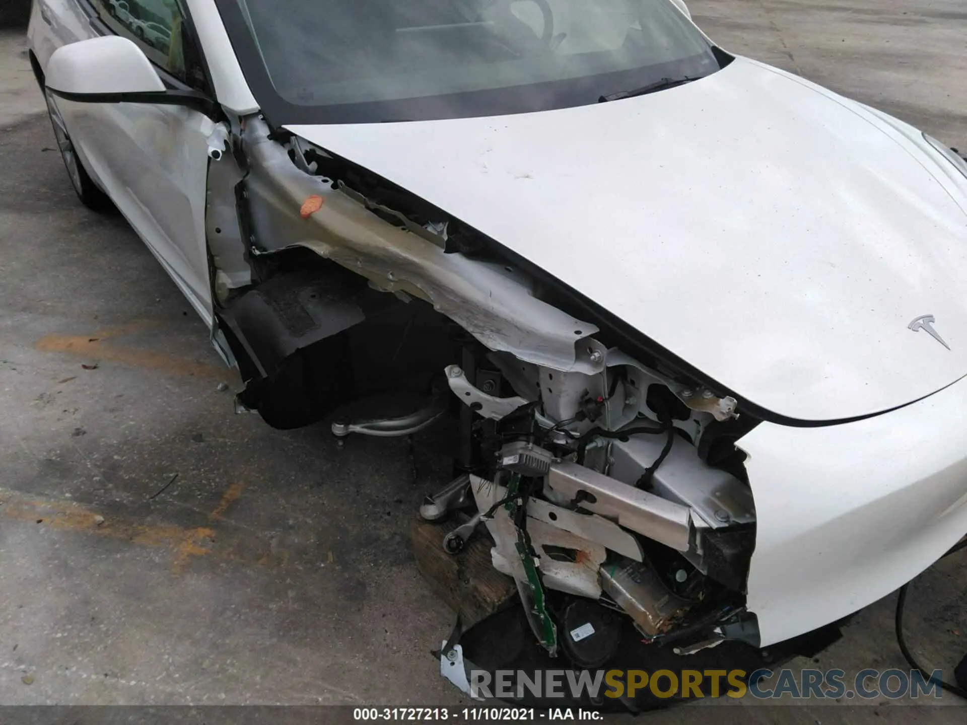 6 Photograph of a damaged car 5YJ3E1EA3MF088944 TESLA MODEL 3 2021