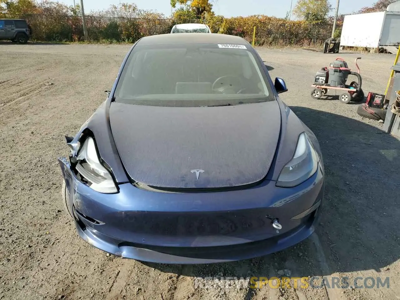 5 Photograph of a damaged car 5YJ3E1EA3MF090466 TESLA MODEL 3 2021
