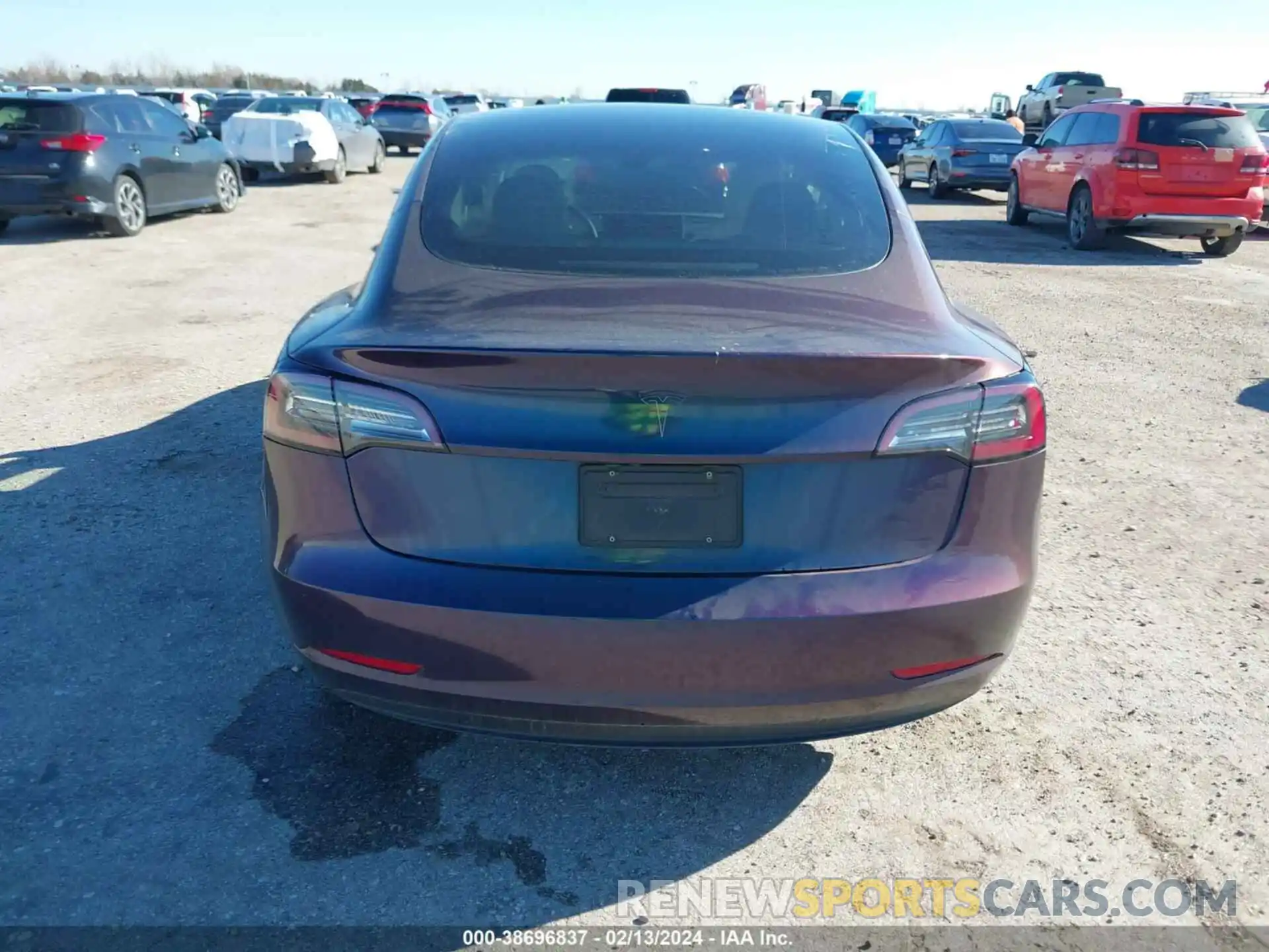 16 Photograph of a damaged car 5YJ3E1EA3MF093271 TESLA MODEL 3 2021