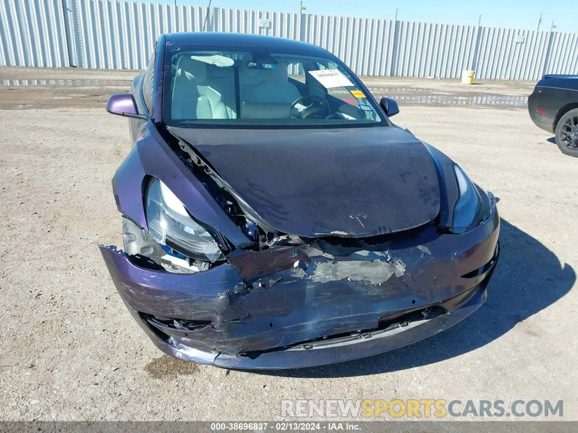 6 Photograph of a damaged car 5YJ3E1EA3MF093271 TESLA MODEL 3 2021