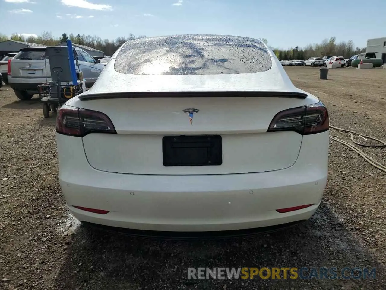 6 Photograph of a damaged car 5YJ3E1EA3MF848645 TESLA MODEL 3 2021