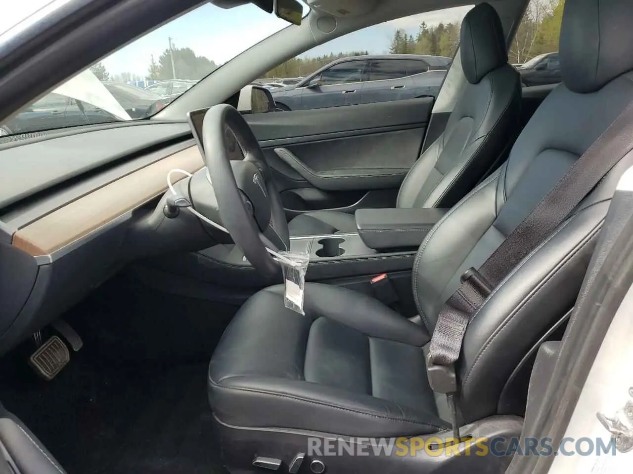 7 Photograph of a damaged car 5YJ3E1EA3MF848645 TESLA MODEL 3 2021