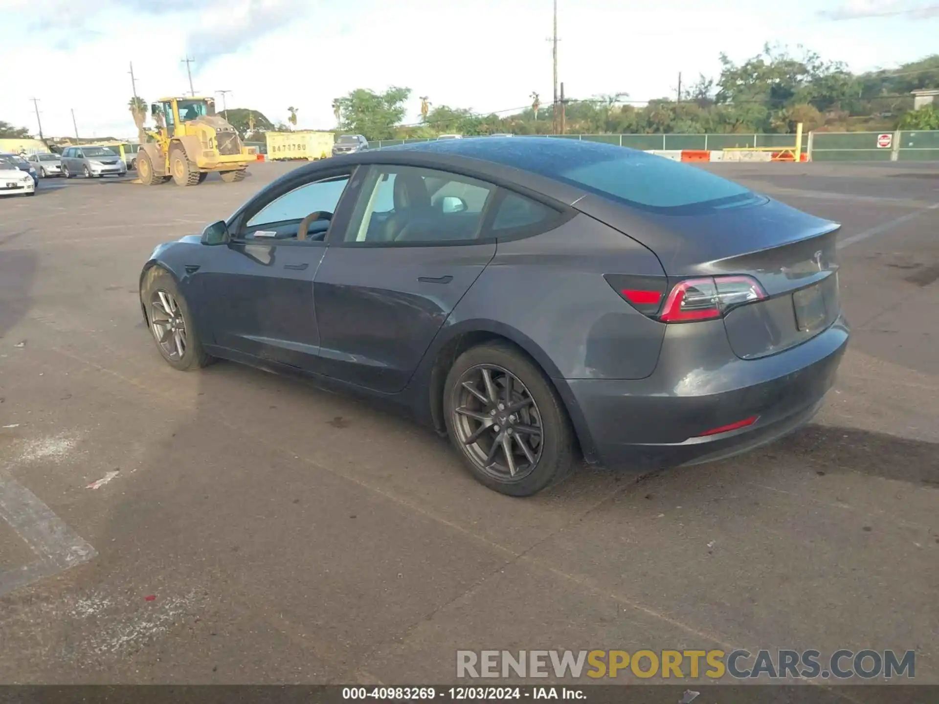 3 Photograph of a damaged car 5YJ3E1EA3MF850301 TESLA MODEL 3 2021