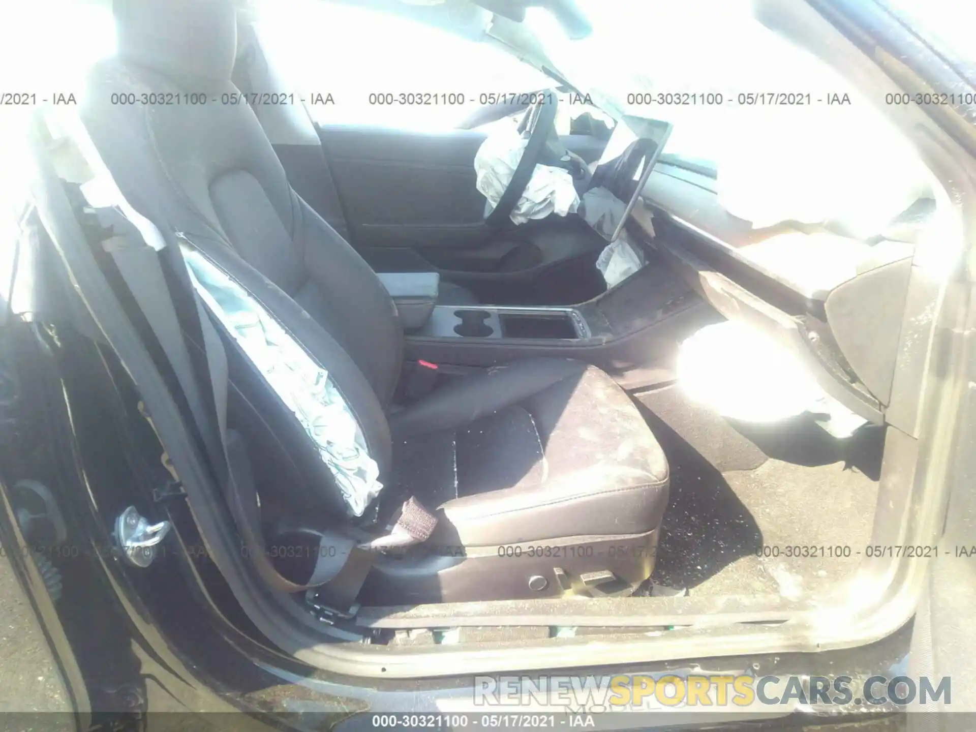 5 Photograph of a damaged car 5YJ3E1EA3MF860441 TESLA MODEL 3 2021