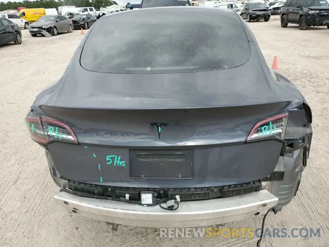 6 Photograph of a damaged car 5YJ3E1EA3MF866871 TESLA MODEL 3 2021