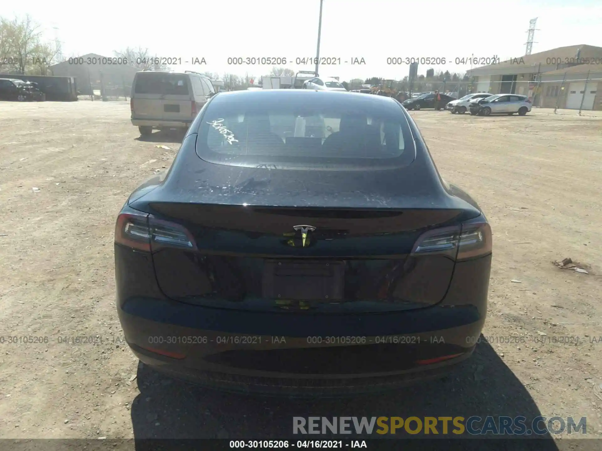 6 Photograph of a damaged car 5YJ3E1EA3MF867146 TESLA MODEL 3 2021