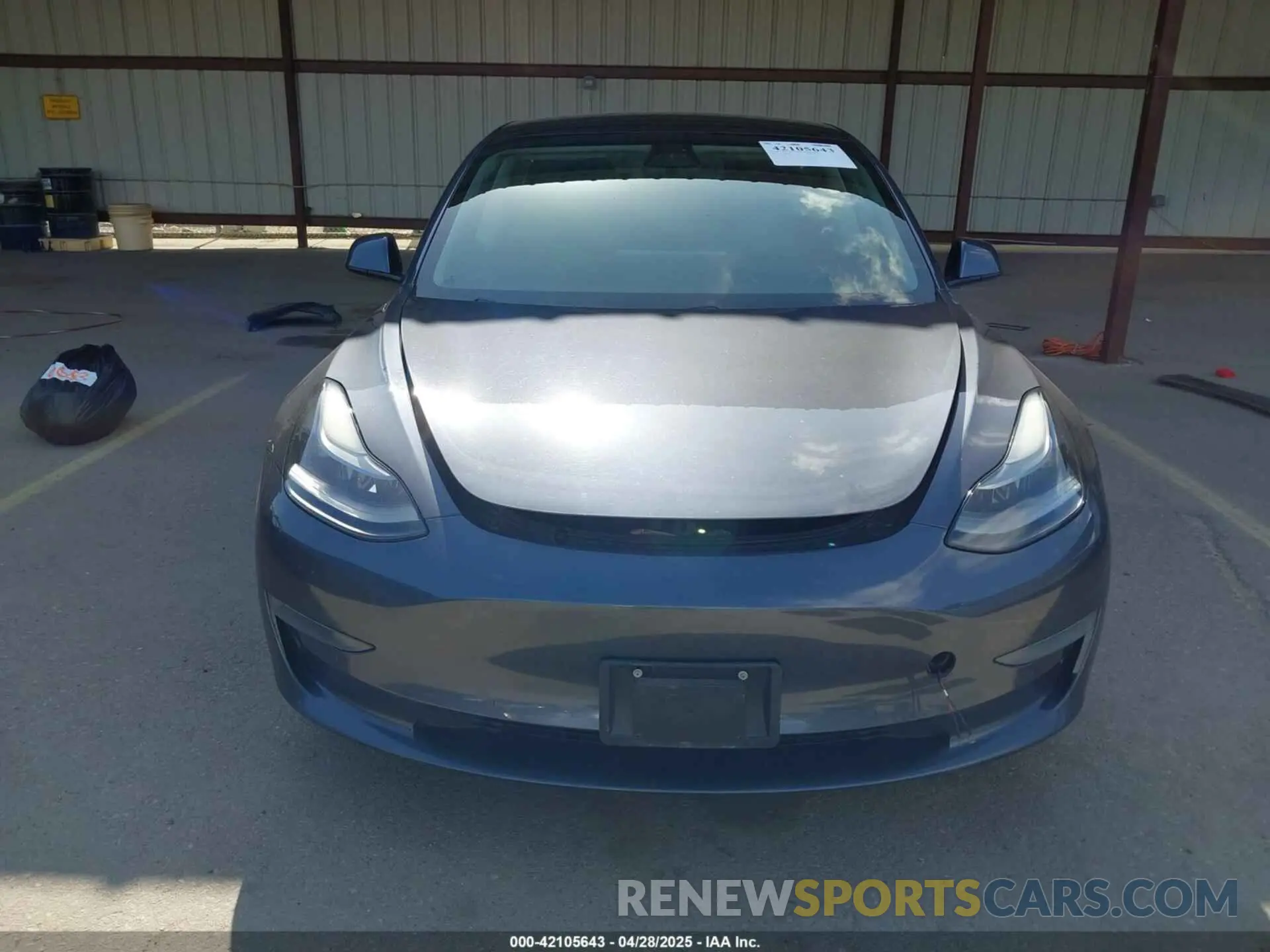 11 Photograph of a damaged car 5YJ3E1EA3MF877790 TESLA MODEL 3 2021